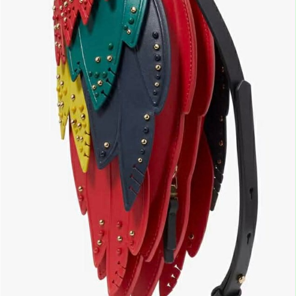 Kate Spade Rio Parrot Crossbody Bag - Retail $458 NWT RARE Novelty - Picture 2 of 10